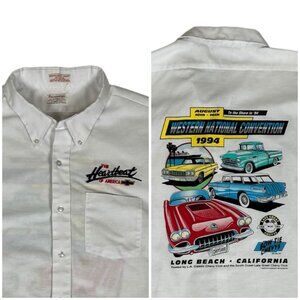 Vintage The Heartbeat Of America Shirt Long Beach Car Show 1994  Size 3XL Tall
